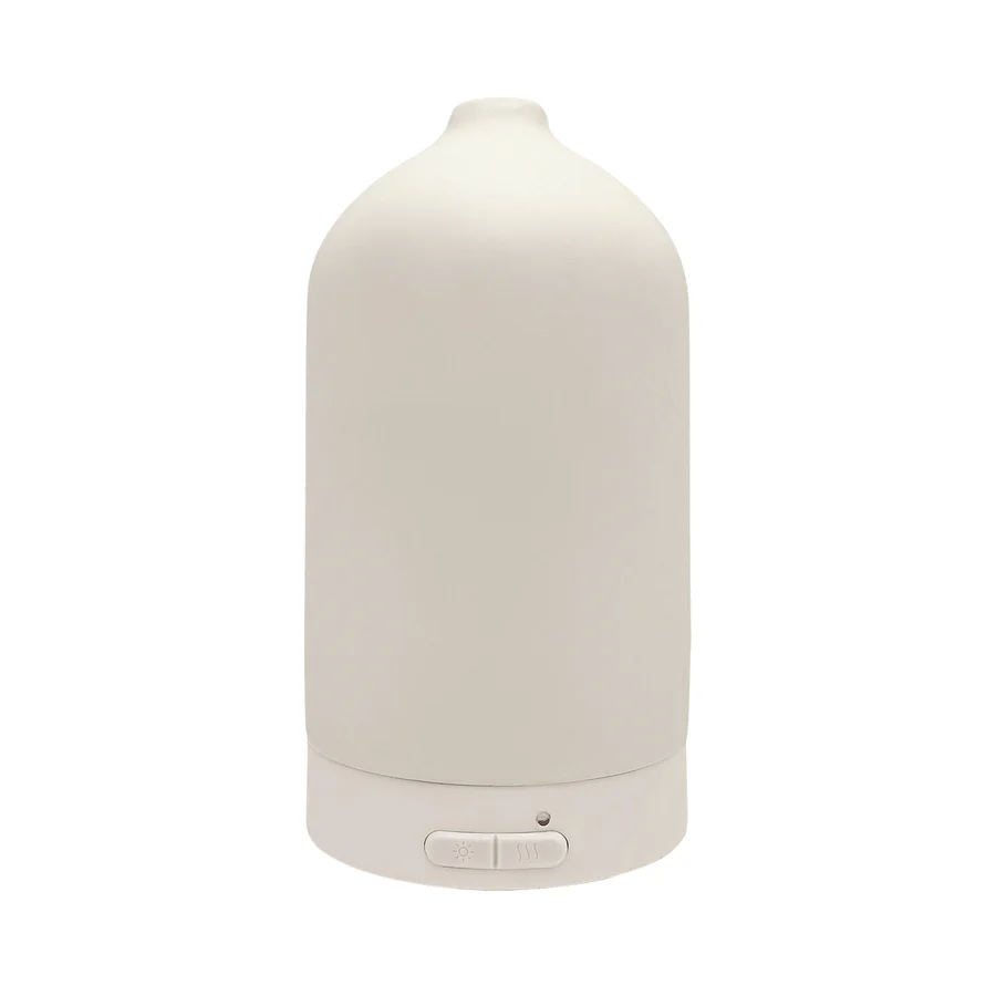 Aroma Home Serenity Ceramic Ultrasonic Diffuser - Cream