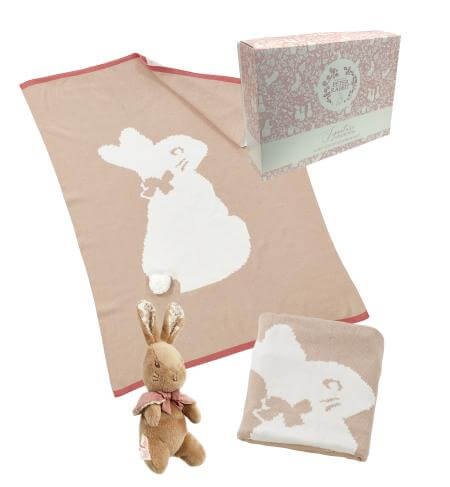 Flopsy Signature Knitted Blanket & Soft Toy