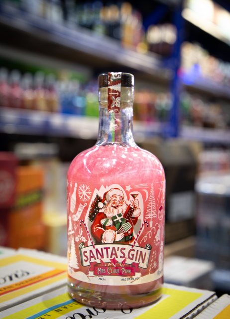 Santa's Mrs Claus Pink Gin 70cl