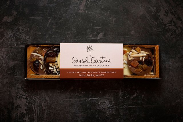 Sarah Bunton Chocolate Florentines 80g