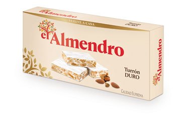 El Almendro Crunchy Almond Turron 150g