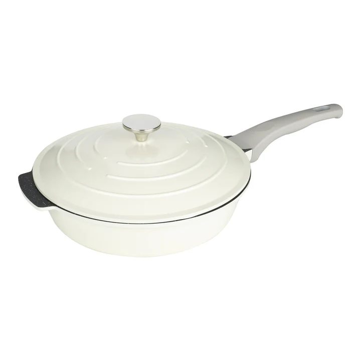 Grunwerg Commichef Cast Aluminium All-In-One-Pan - Cream