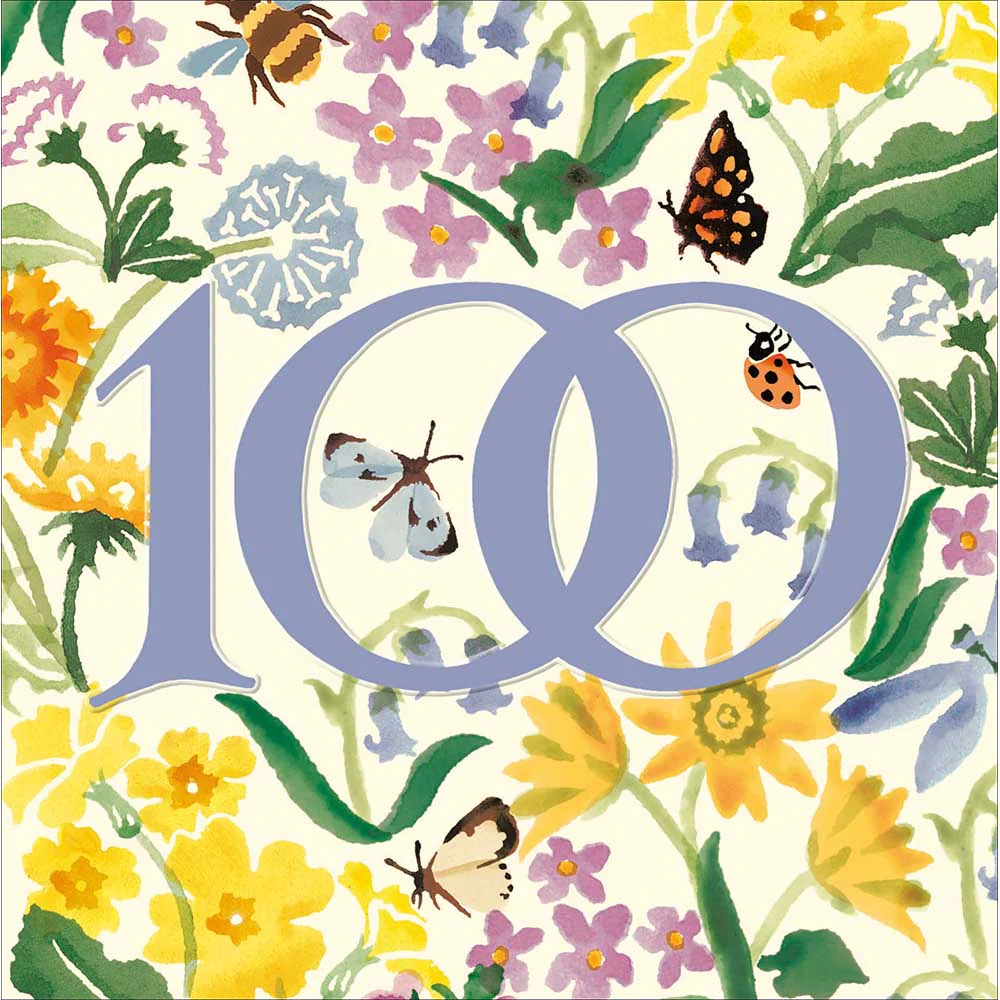 Emma Bridgewater 100th Birthday Card