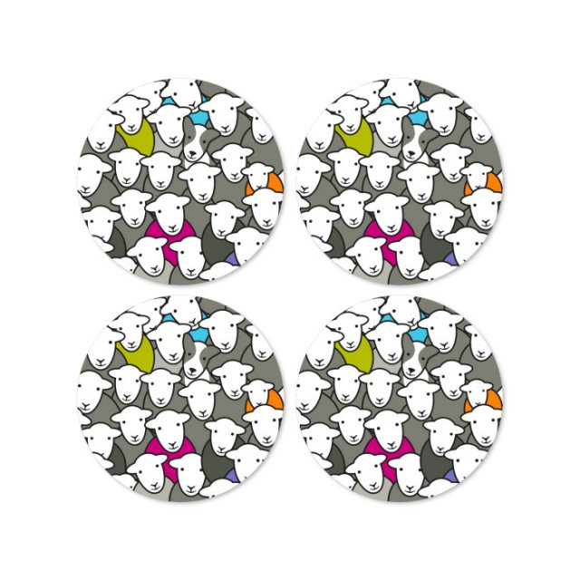 Herdy Flock Coaster Set