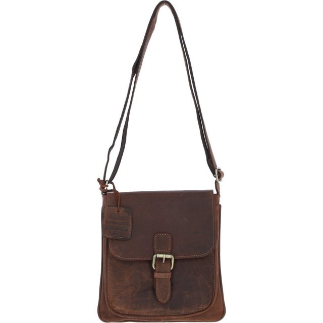 Ashwood Leather Bag Mud Brown ELA698