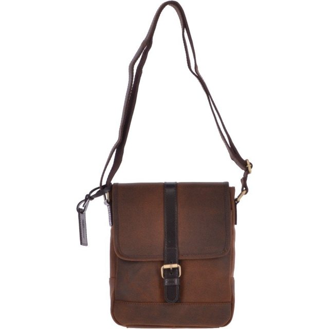 Ashwood Leather Crossbody Bag Brown Toby