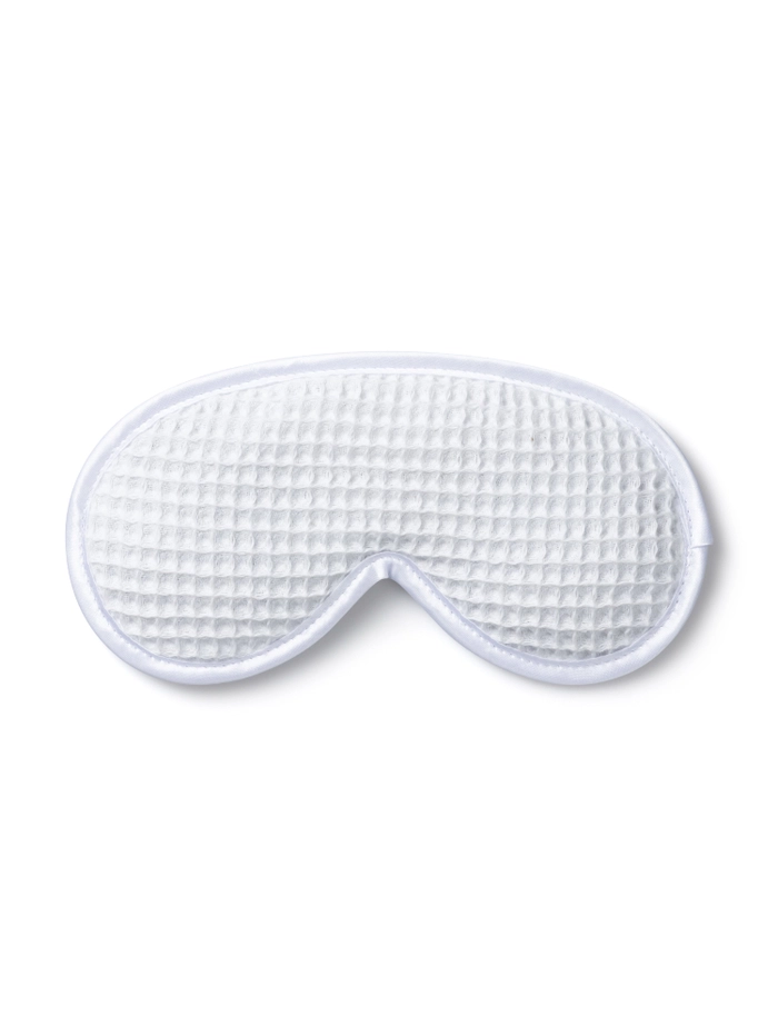 Chalk Bridget Eye Mask Waffle White