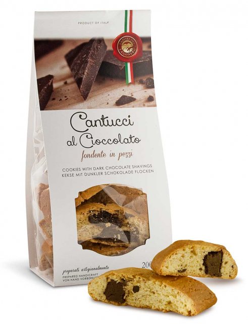 Lago Nero Cantucci al Cioccolato Biscuit with Chocolate Chunks 200g