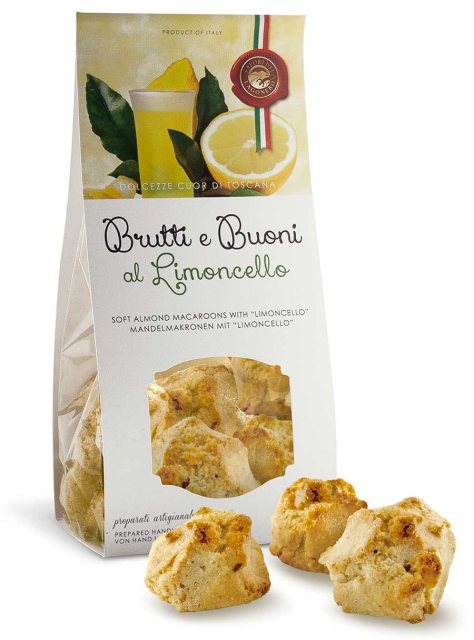 Lago Nero Brutti e Buoni al Limoncello, Biscuit with Limoncello Liqueur 200g