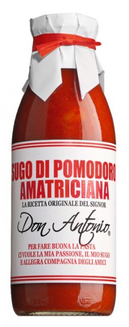 Don Antonio Sugo alla Amatriciana, Tomato and Bacon Sauce 480ml