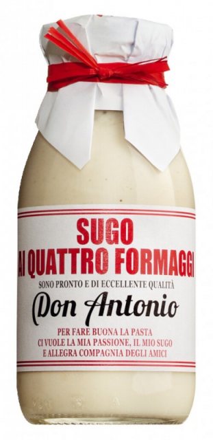 Don Antonio Sugo al Quattro Formaggi, Four Cheese Sauce 240ml