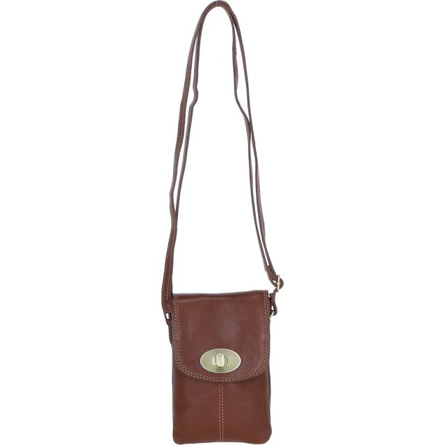 Ashwood Leather Crossbody Bag Tan M80