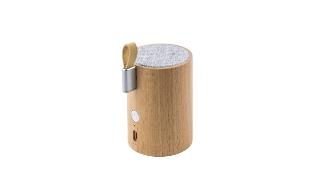 Gingko Drum Light Bluetooth Speaker - Beech Wood