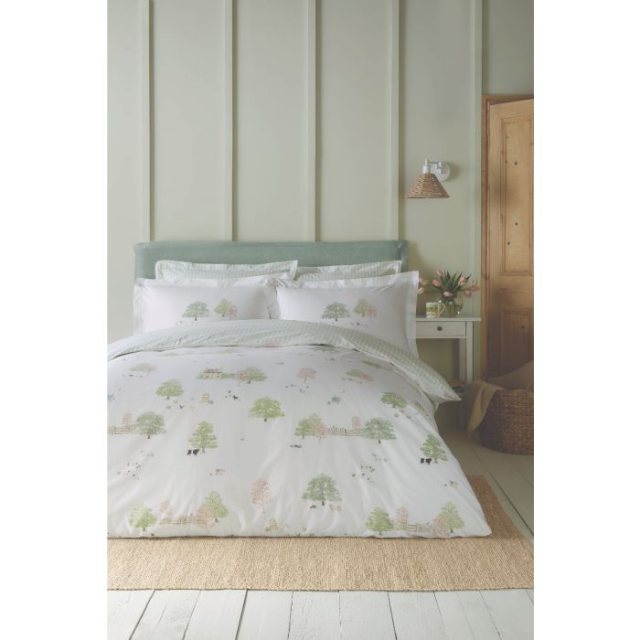 Sophie Allport Spring Cottage Green Bedding