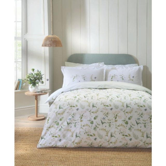 Sophie Allport Wild Floral Green Bedding