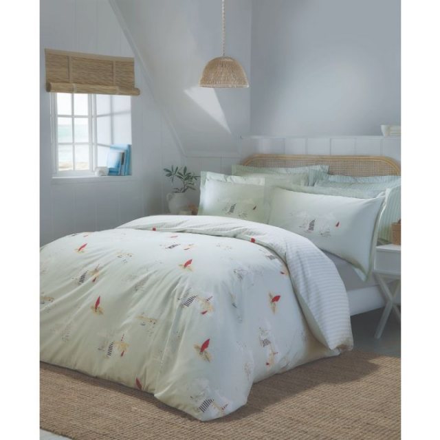 Sophie Allport Coastal Boats Blue Bedding