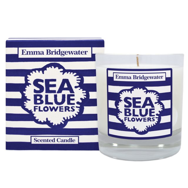 Emma Bridgewater Emma Bridgewater  Sea Blue Flowers Candle