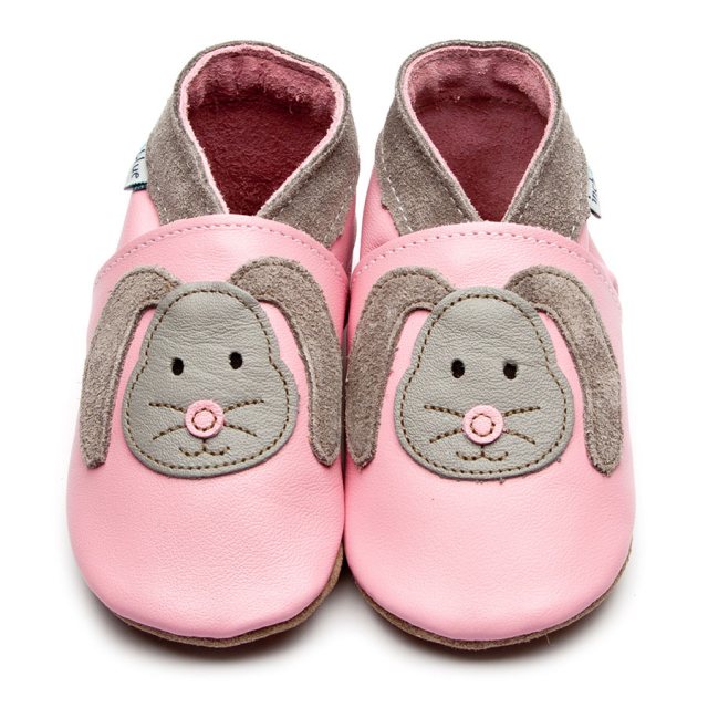 Pink Rag Bunny Shoes 6-12 Months | Buy Online Here - Portmeirion Online