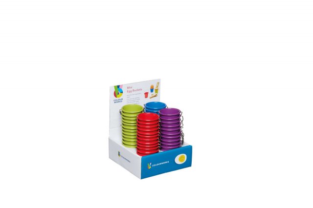 Colourworks Brights Mini Egg Buckets