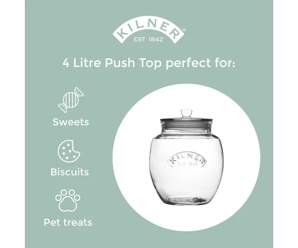 Kilner Universal Push Top Storage Jar