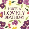 Emma Bridgewater Violets Have A Lovely Birthday Card