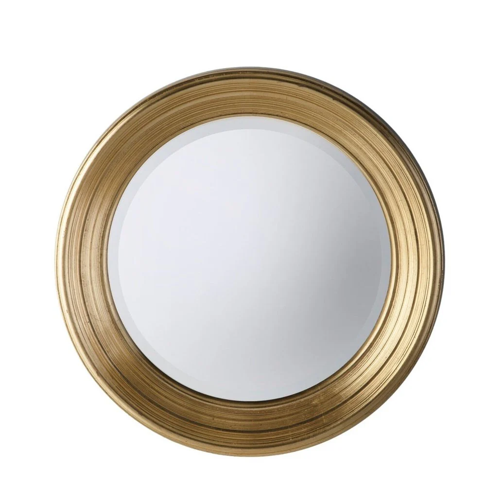 CARYS Round Mirror Gold