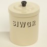 SIWGR Retro Tin Canister Welsh | Block Font, Cream