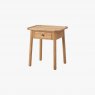 LLIWEDD 1 Drawer Side Table Oak