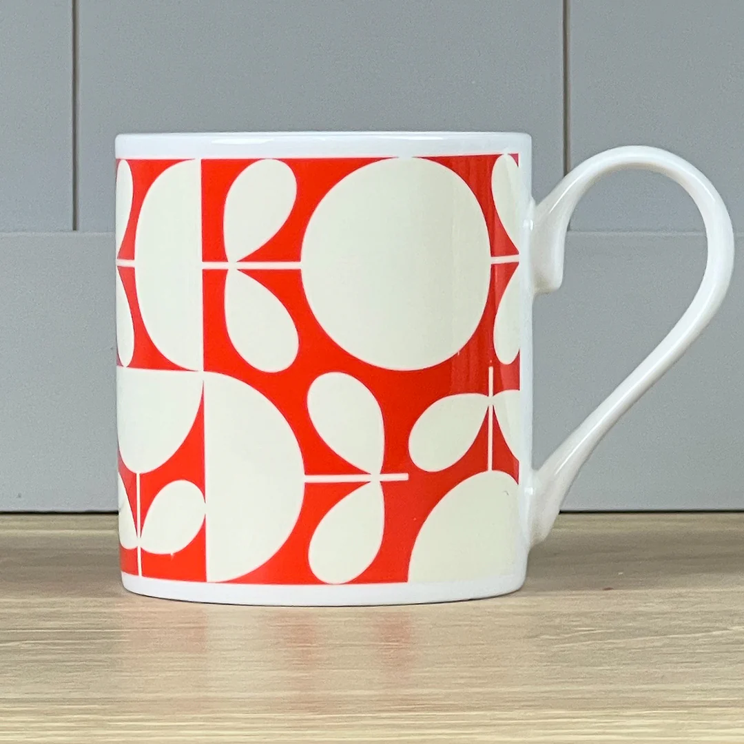 Orla Kiely Orange Patchwork Mug