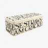 Emma Bridgewater Black Toast Long Deep Rectangular Tin With Cornish Clotted Cream Shortbread 320g