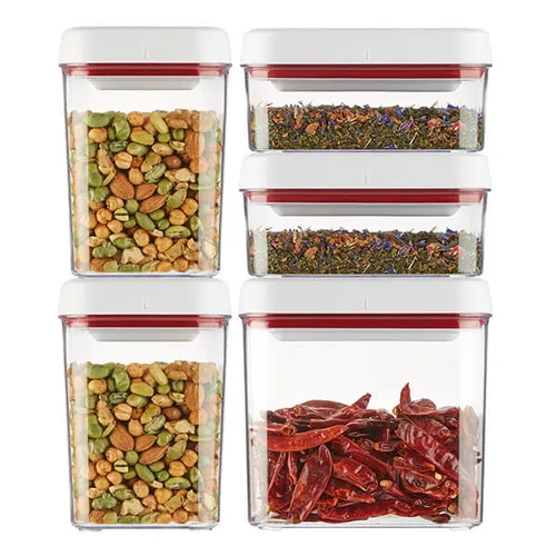 Zyliss Twist & Seal 5 Piece Container Set