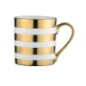 BIA Stripes Mug Gold