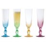 Anton Studio Designs Swirl Champagne Flutes Set of 4