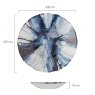 Anton Studio Designs Abstract Blue Bowl