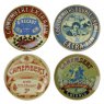 BIA Classic Camembert Canape Plates Set of 4