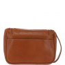 Ashwood Leather Hanging Washbag Cow Temponado Tan 8140