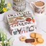 Emma Bridgewater Dig The Garden Deep Rectangular Tin With Chocolate Chip Cookies 320g