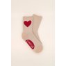 You Have My Heart Ankle Socks Vanilla