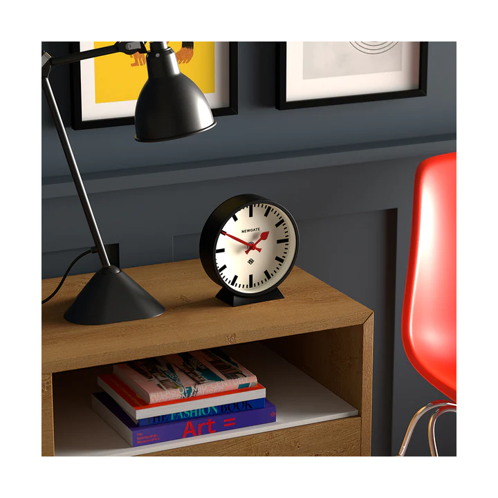 Newgate M Mantle Railway Clock | Black