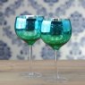 Artland Peacock Gin Glasses Set of 2