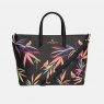 Sara Miller Black Bamboo Medium Tote Bag