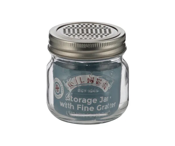 Kilner Storage Jar & Fine Grater Lid 0.25 Litre