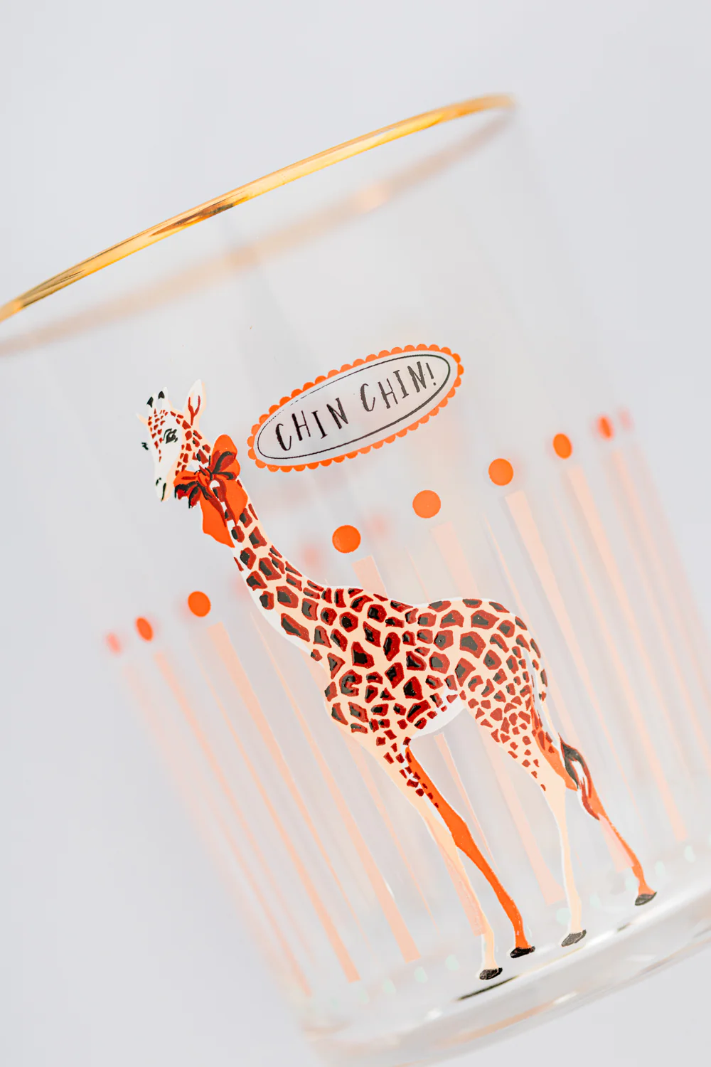 Yvonne Ellen Giraffe Hi Ball Glass 55cl