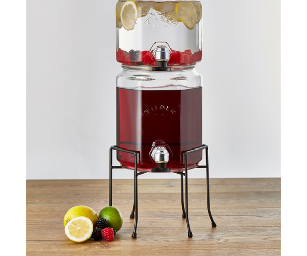 Kilner Round Drinks Dispenser Stand