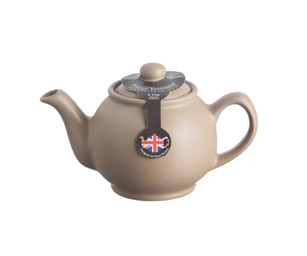 Price & Kensington Matt Taupe Teapot