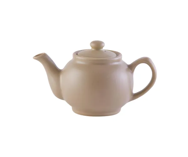 Price & Kensington Matt Taupe Teapot