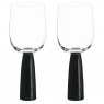 Anton Studio Designs Oslo Wine Glasses Black Set of 2