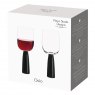 Anton Studio Designs Oslo Wine Glasses Black Set of 2