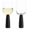 Anton Studio Designs Oslo Wine Glasses Black Set of 2