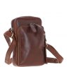 Ashwood Leather Crossbody Smartphone Bag Chestnut